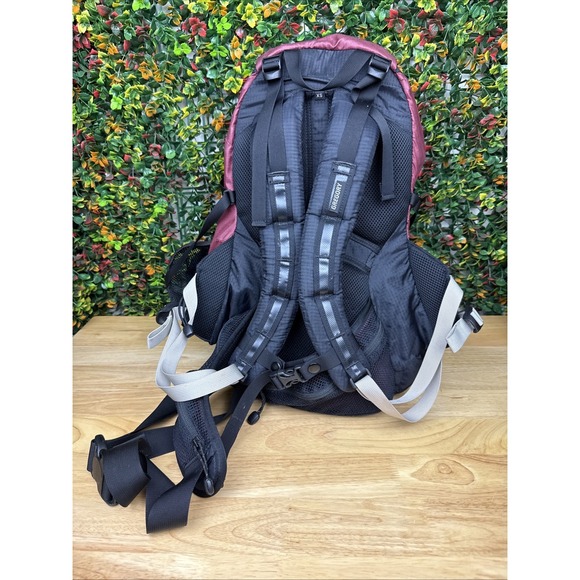 gregory backpack buckles Gregory Mountain Products Iris Red Maroon Hiking Backpack + Buckle Outdoors  GUC
